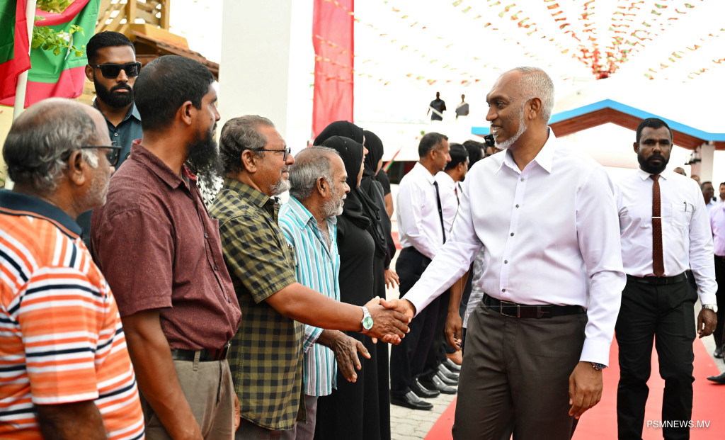 އެއްވެސް ހުރަހެއް ނެތި ރައްޔިތުންގެ ޝުޢޫރު ރައީސް ޑރ. މުއިއްޒަށް !